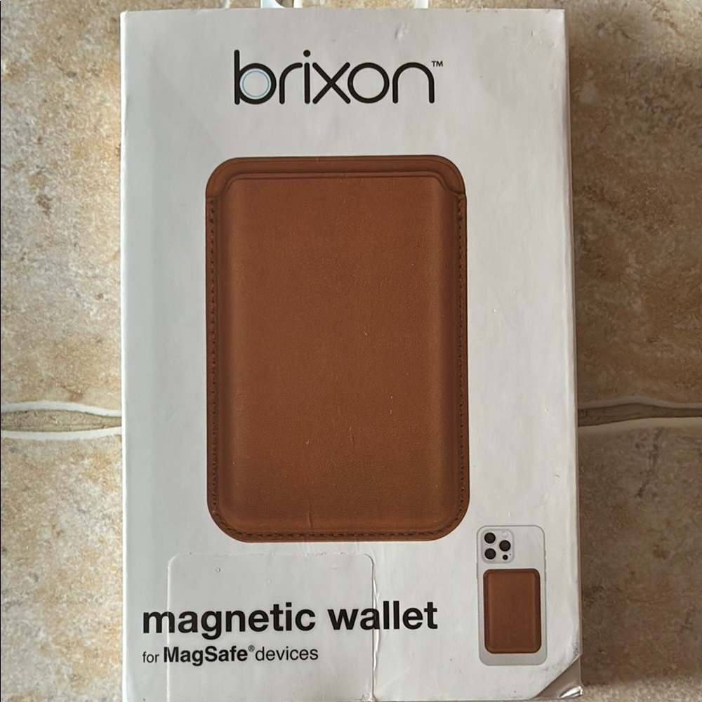 Brixton Brown Leather Magnetic Phone Case